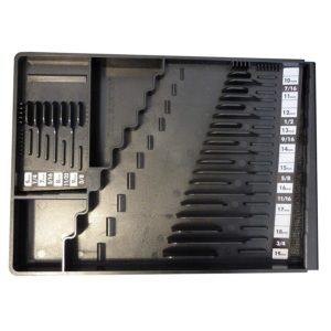 Tool Sorter Wrench Organizer Black