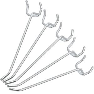 Neiko 53100A 4-Inch Pegboard Hooks and Organizer Assortment