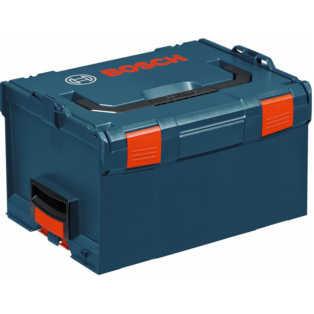 BOSCH L-BOXX-3 10 In. x 14 In. x 17.5 In. Stackable Tool Storage Case,Blue