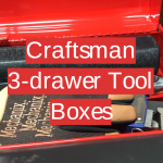 Craftsman 3-drawer Tool Boxes