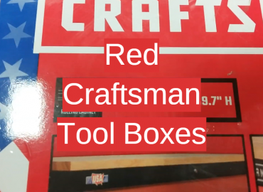 5 Red Craftsman Tool Boxes