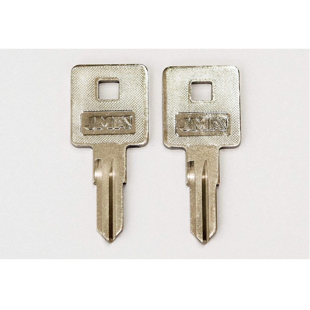 Pair of 2 new Keys for Craftsman, Sears, Kobalt, Husky, Tool Boxes. Key Code Series 8001 To 8225.Replacement Key pre Cut to Code by keys22 (8201)