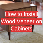 How to Install Wood Veneer on Cabinets
